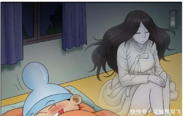 出租|搞笑漫画老伯专门出租鬼屋,房租100万也有单身男子抢着住!