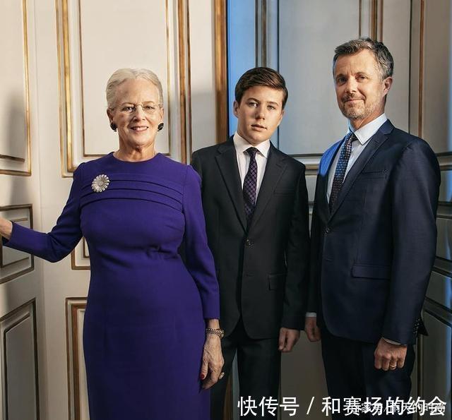 女王|丹麦女王迎来80岁生日!一袭紫裙太优雅,儿孙变保镖守护女王