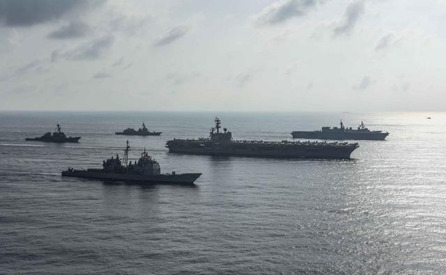 航母|美航母在南海行动失败,大批战机千里驰援,俄:戳破白宫强大神话