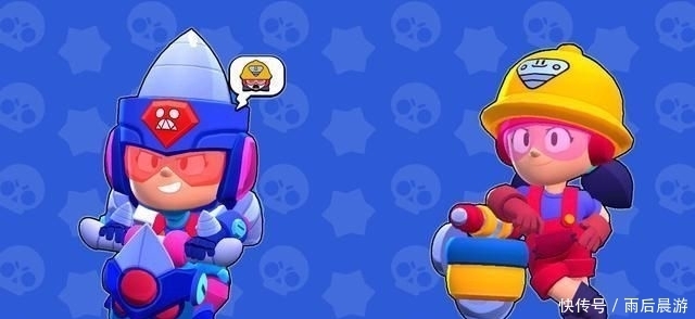  展示|荒野乱斗雅琪电钻超人皮肤展示