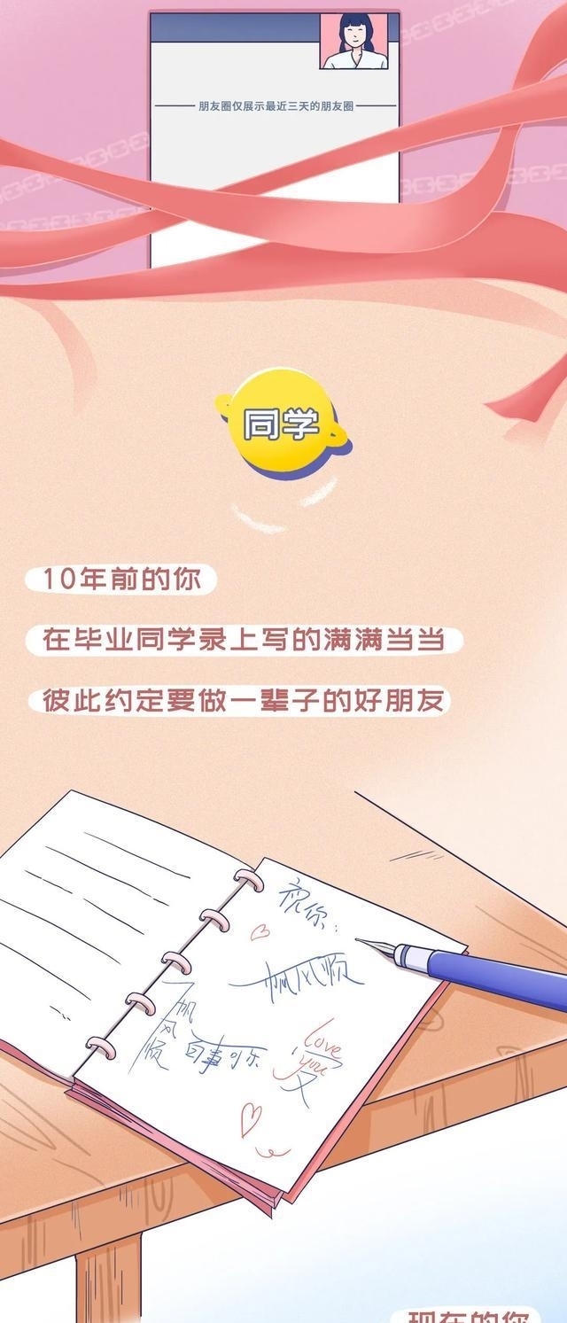 情感|情感漫画:女生10年前后的真实变化,现在的你如何?