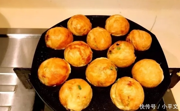 章鱼|吃多了山珍海味,来尝尝大叔做的章鱼小丸子,外酥里嫩,家人喜欢