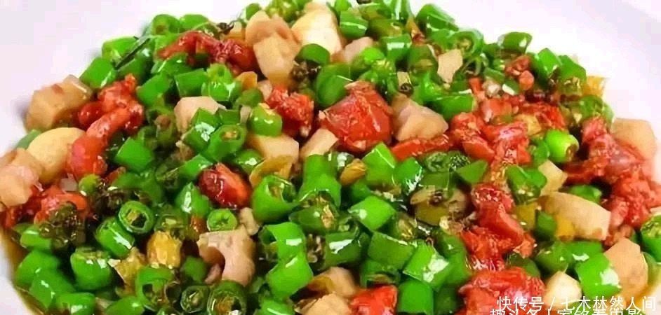  花椒|精选美食：辣酱烧茄子，青椒大盘兔，大葱炒腊肉，鸡蛋炒肉丁做法