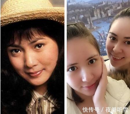 貌美如花|原来80年代美女演员的女儿长这样，有的貌美如花，有的丑成猪扒