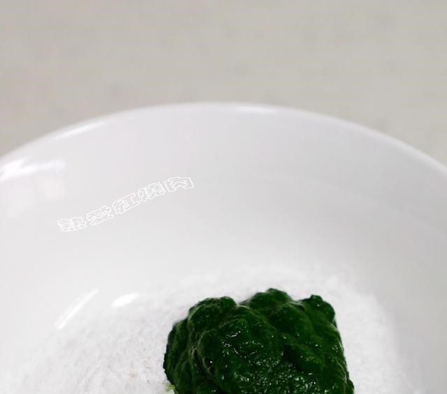 艾草|分享一个我常用的青团配方,照着做蒸好的保证不会塌,一次就成功