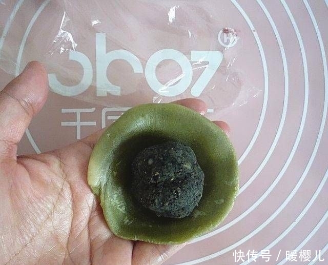 糕点|抹茶酥和我自己做的红曲糕点,不油腻