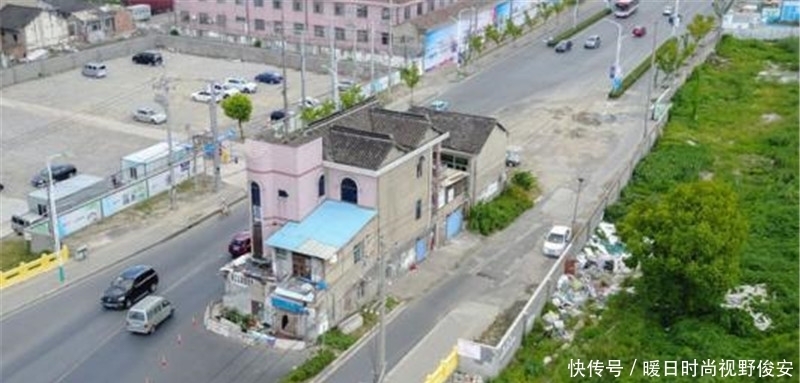 城市|最“自私”钉子户,霸占马路六车道变四车道,却说我的房子我做主