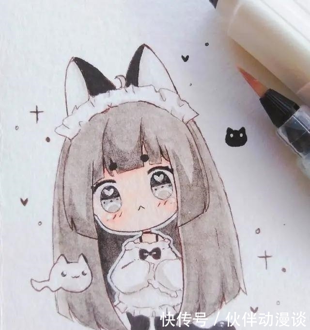 头像|超美的女生头像，也是很棒的手帐素材，收藏起来吧！