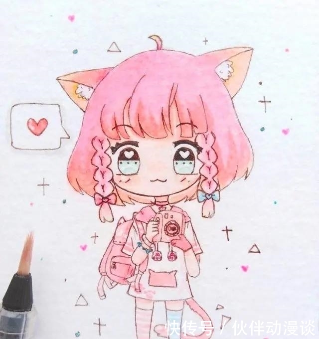 头像|超美的女生头像，也是很棒的手帐素材，收藏起来吧！