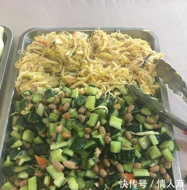  食堂|某国企食堂的晚餐, 一看就是北方的, 能碰到熟人么