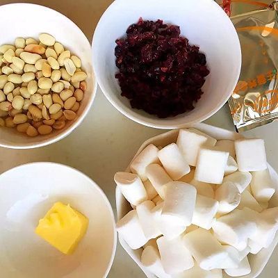 牛轧糖|蔓越莓花生牛轧糖