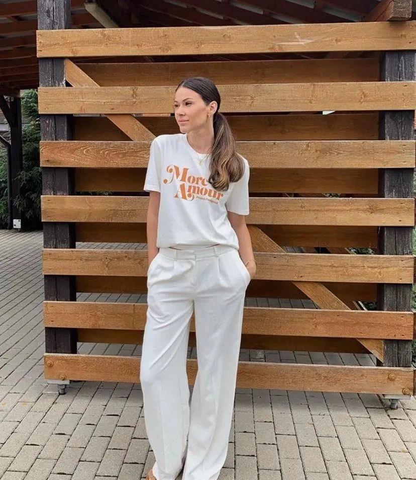  纸袋|衬衫+纸袋裤=今夏巨in混搭，美到不像话！