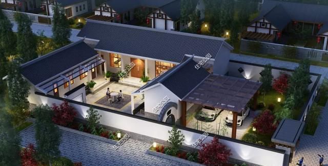  占地尺寸|农村没有堂屋的房子不是好房子,20套户型分享,总有一套看上眼