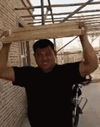 入口|搞笑GIF：小伙子，按照这个牌示，很可能这里就是入口，不要有怀疑，下去吧