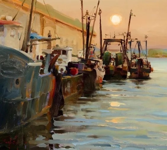 影迷|光影迷情,他的油画就是这么赏心悦目!