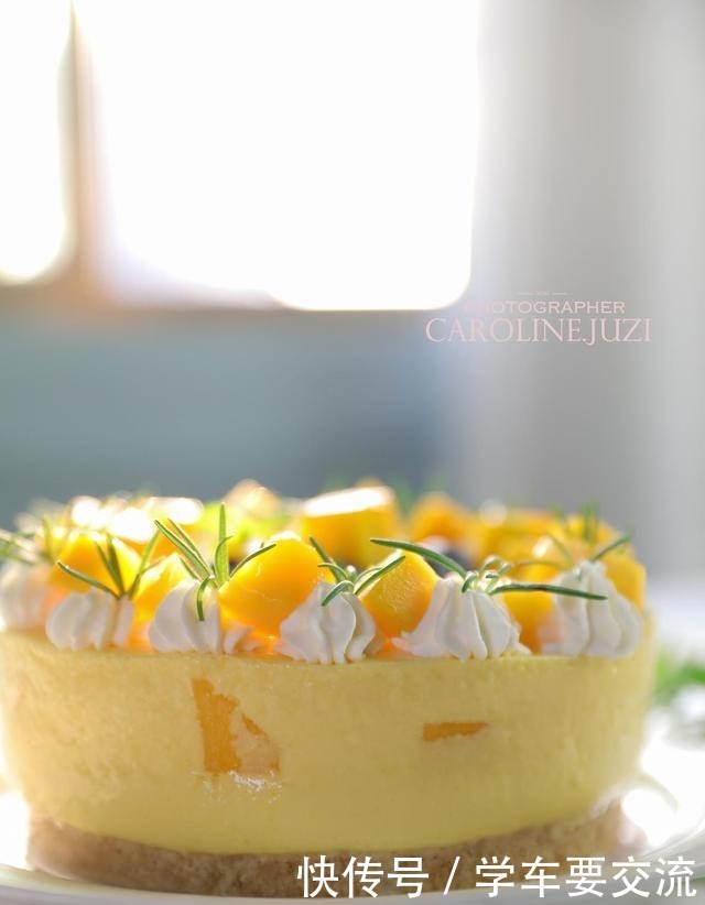 入口|女生最爱的芒果酸奶慕斯,甜蜜柔滑,入口即化,不用烤箱也能做