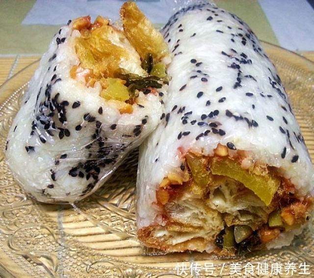 适量|江南早点粢饭团,早餐吃一个,一整天都能量满满