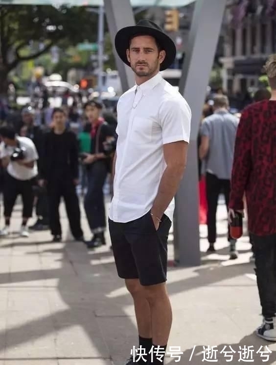 清爽|男士简约风穿搭,给人一种清爽的既视感!