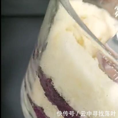 紫薯|超简单的甜品之魂—紫薯木糠杯