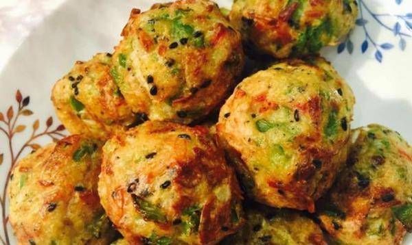 加上|炸萝卜丸子,不要只用面粉和胡萝卜再加上这种,丸子就更香了