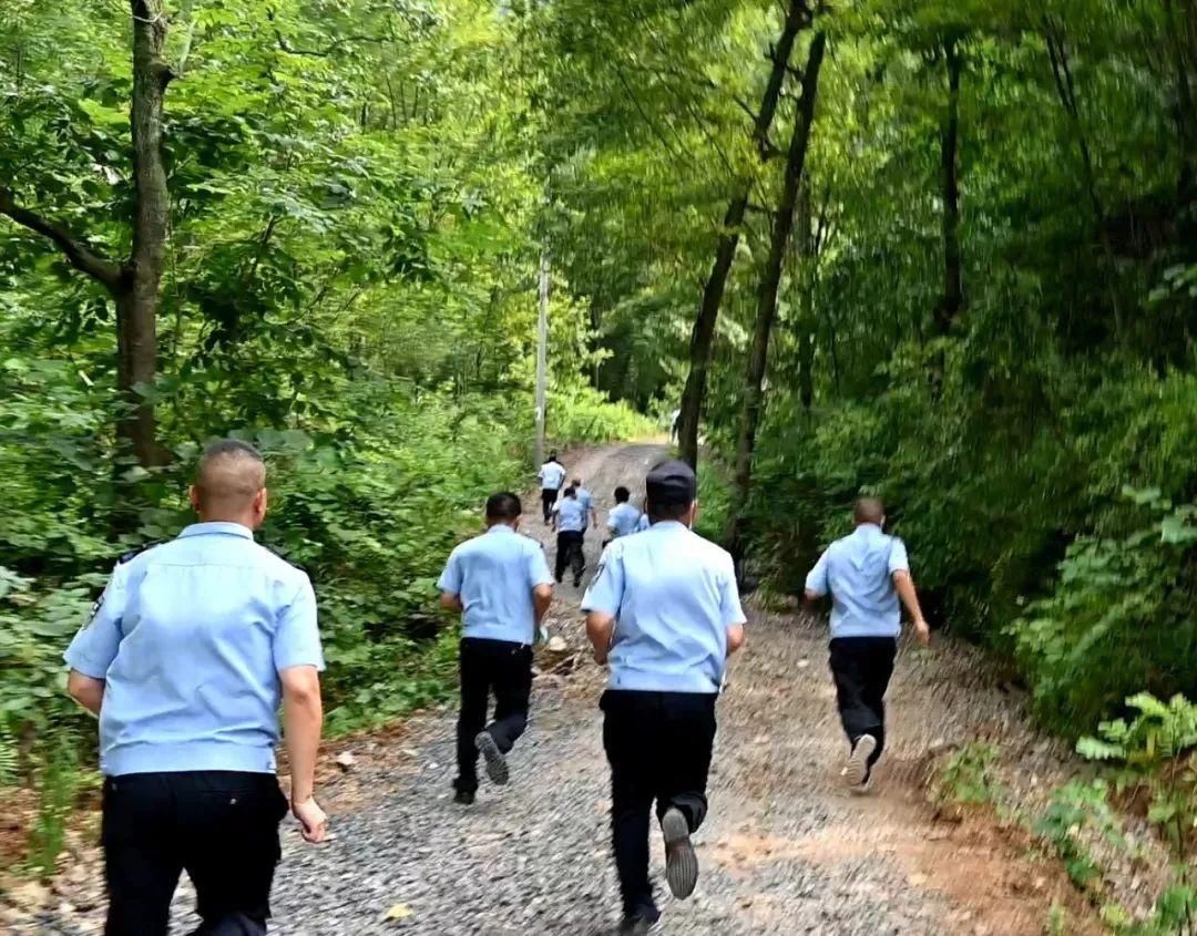 当场|躲进山林干这事无人机+100余名民警出动当场抓获42人