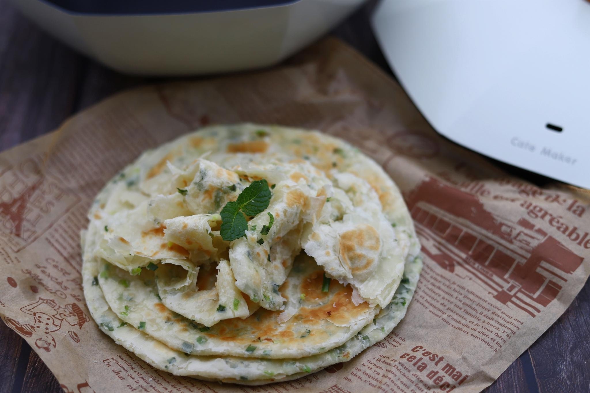 不用|葱油饼的家常做法,层层起酥,放凉也不会硬,学会了再不用出去买