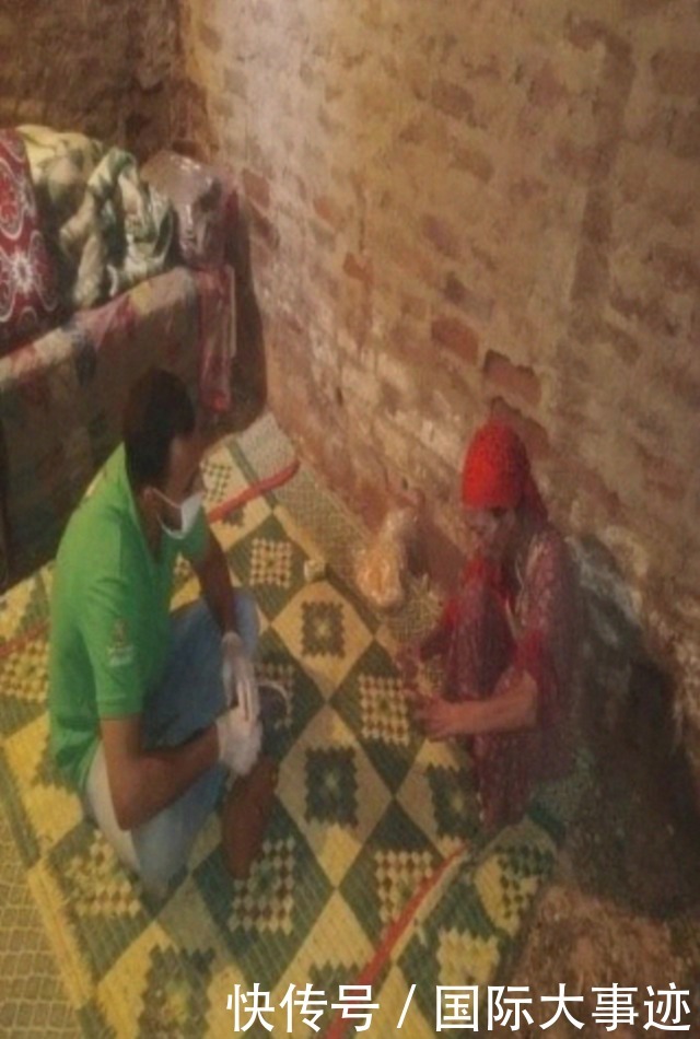 法迪亚|埃及男不让姐姐离家 将她囚禁在脏破小屋22年 直到妻子看不下去